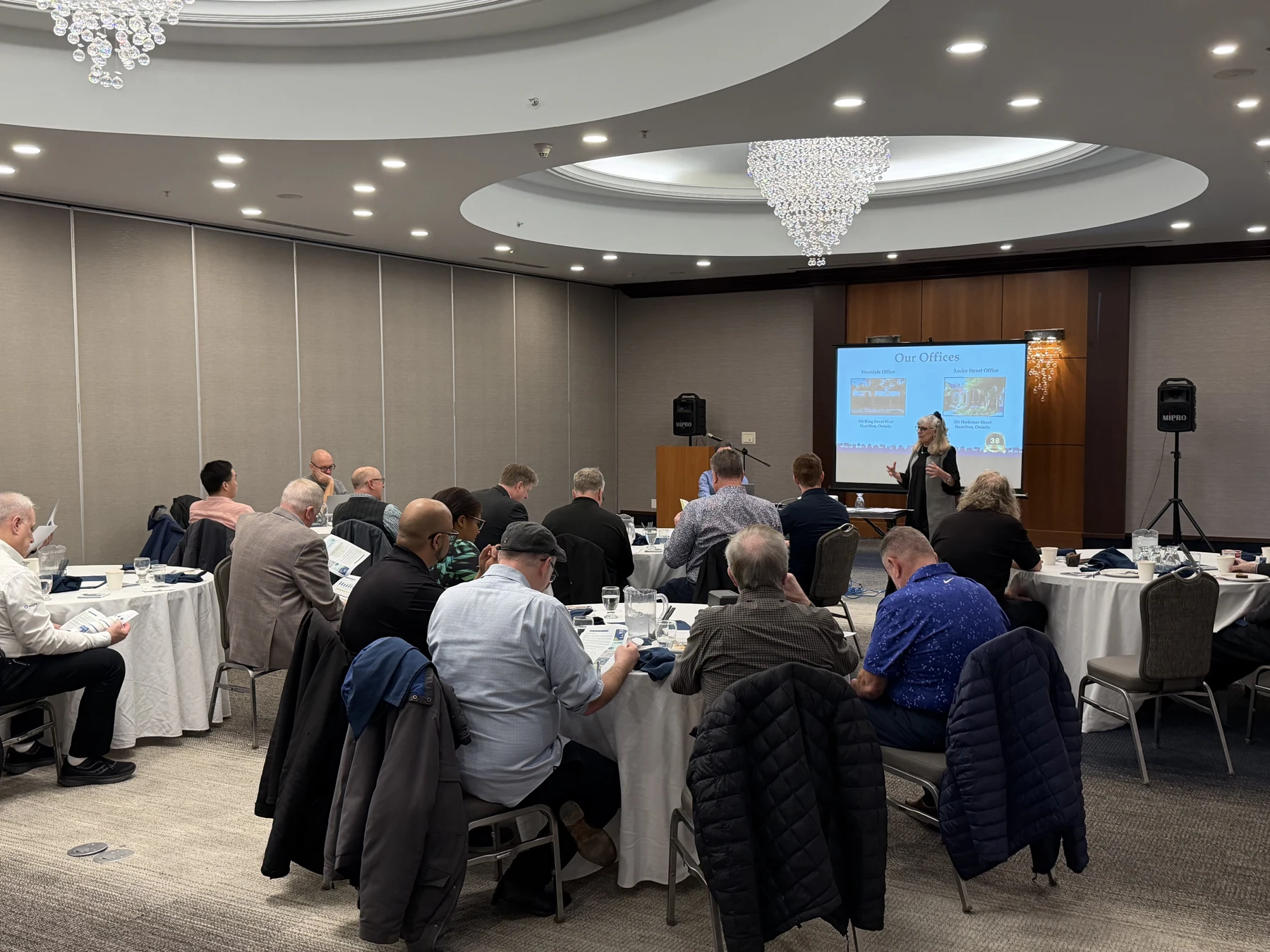 A local perspective on real estate — photograph from the BEO event gallery