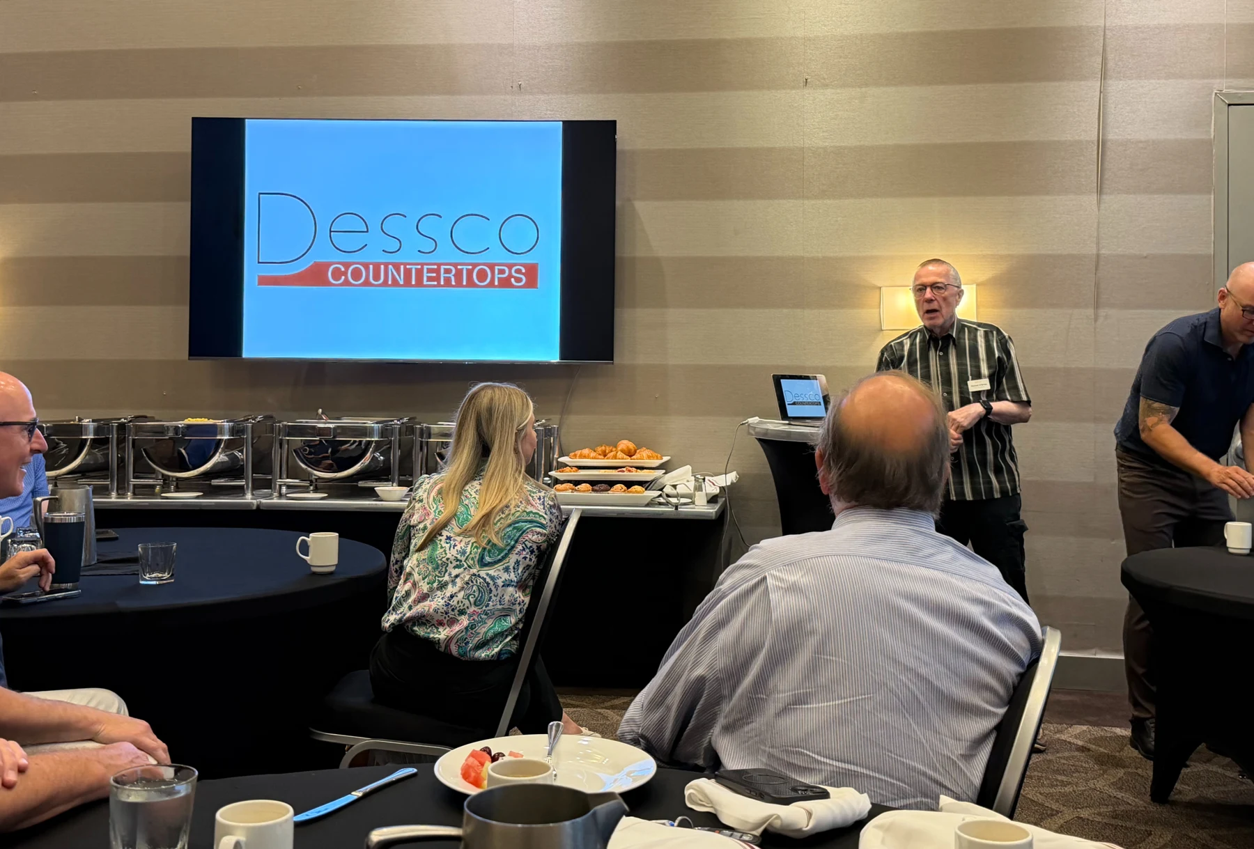 A closer look at Dessco Countertops — photograph from the BEO event gallery