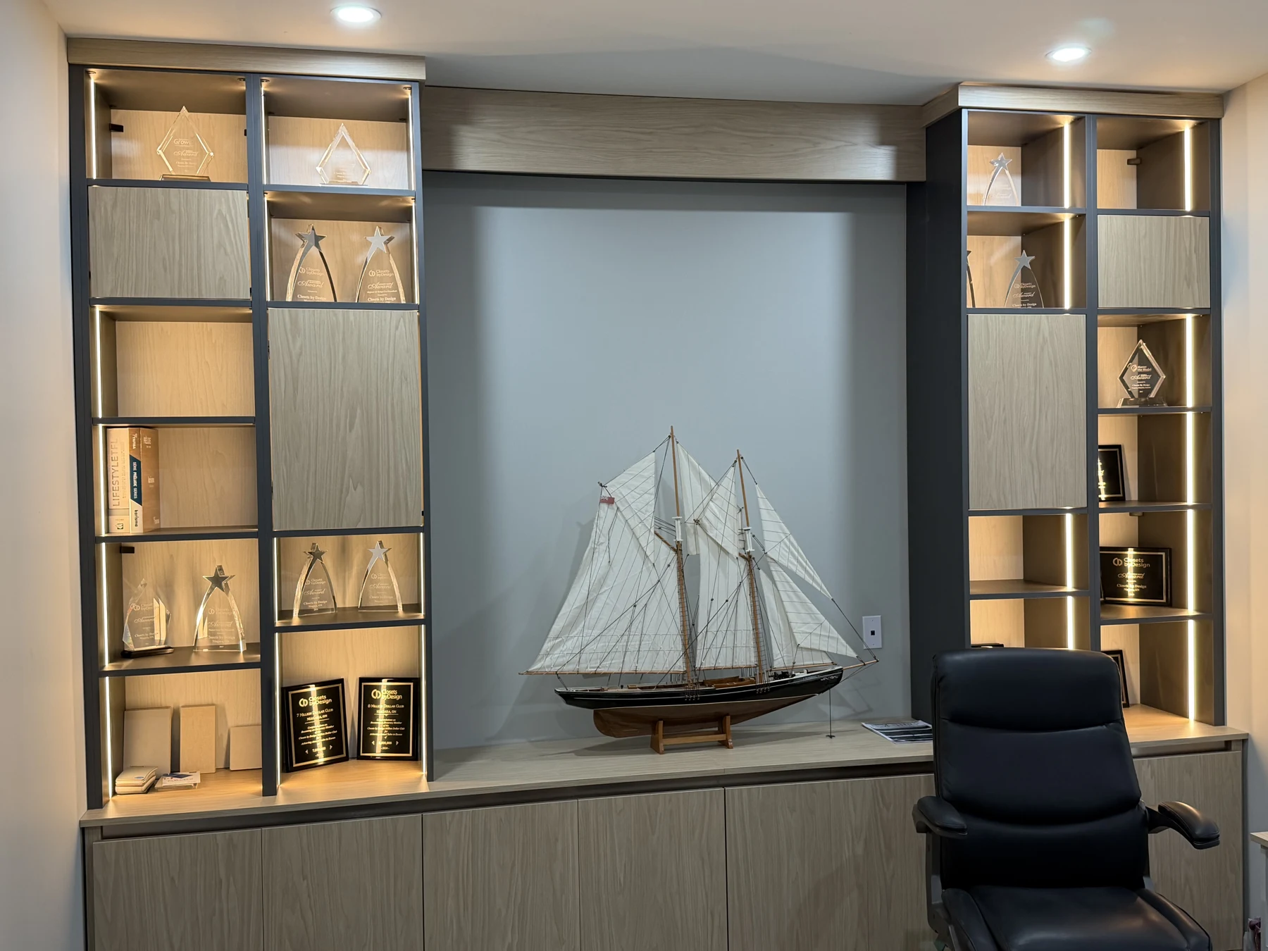 On site at Closets by Design — photograph from the BEO event gallery
