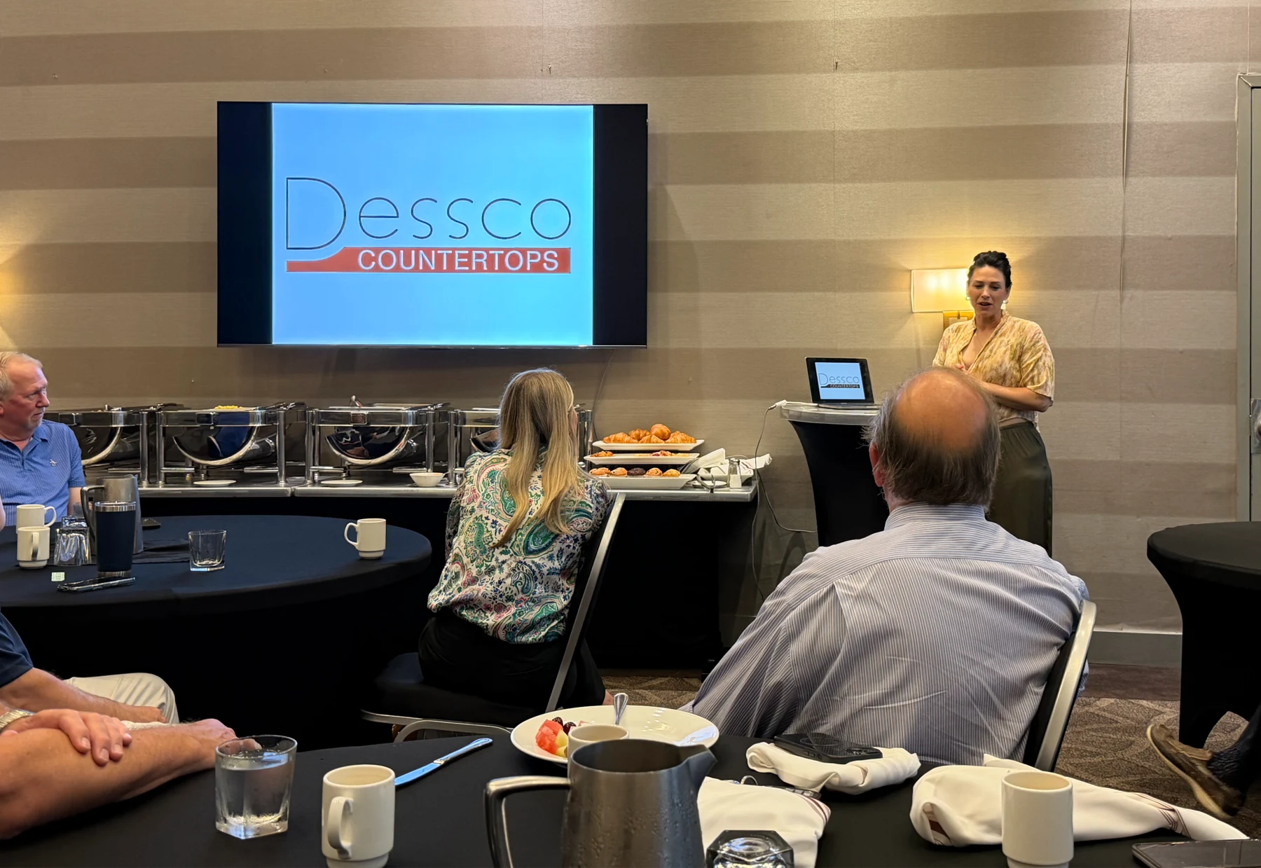 A closer look at Dessco Countertops — BEO event photograph