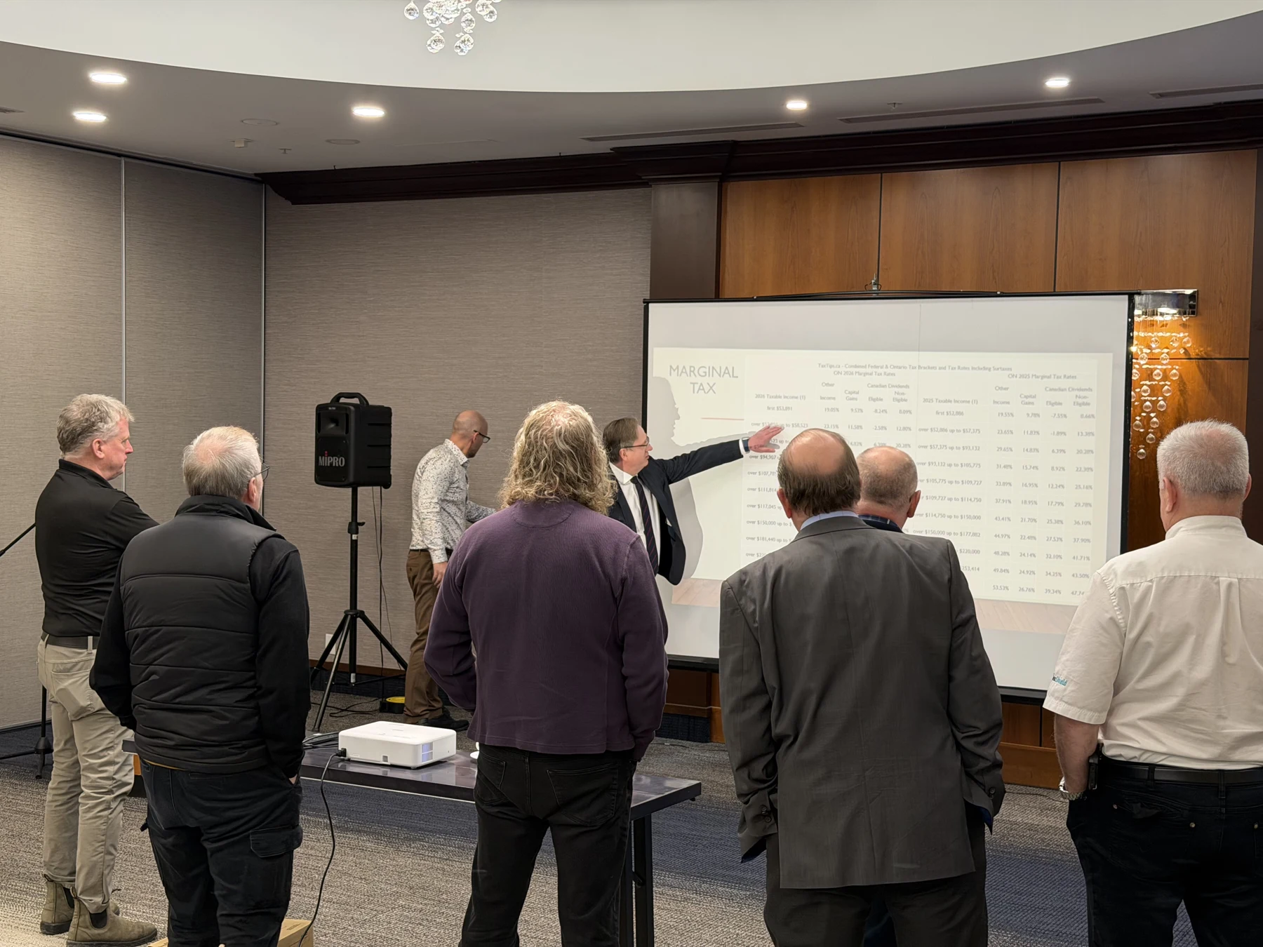 Financial planning in focus — photograph from the BEO event gallery
