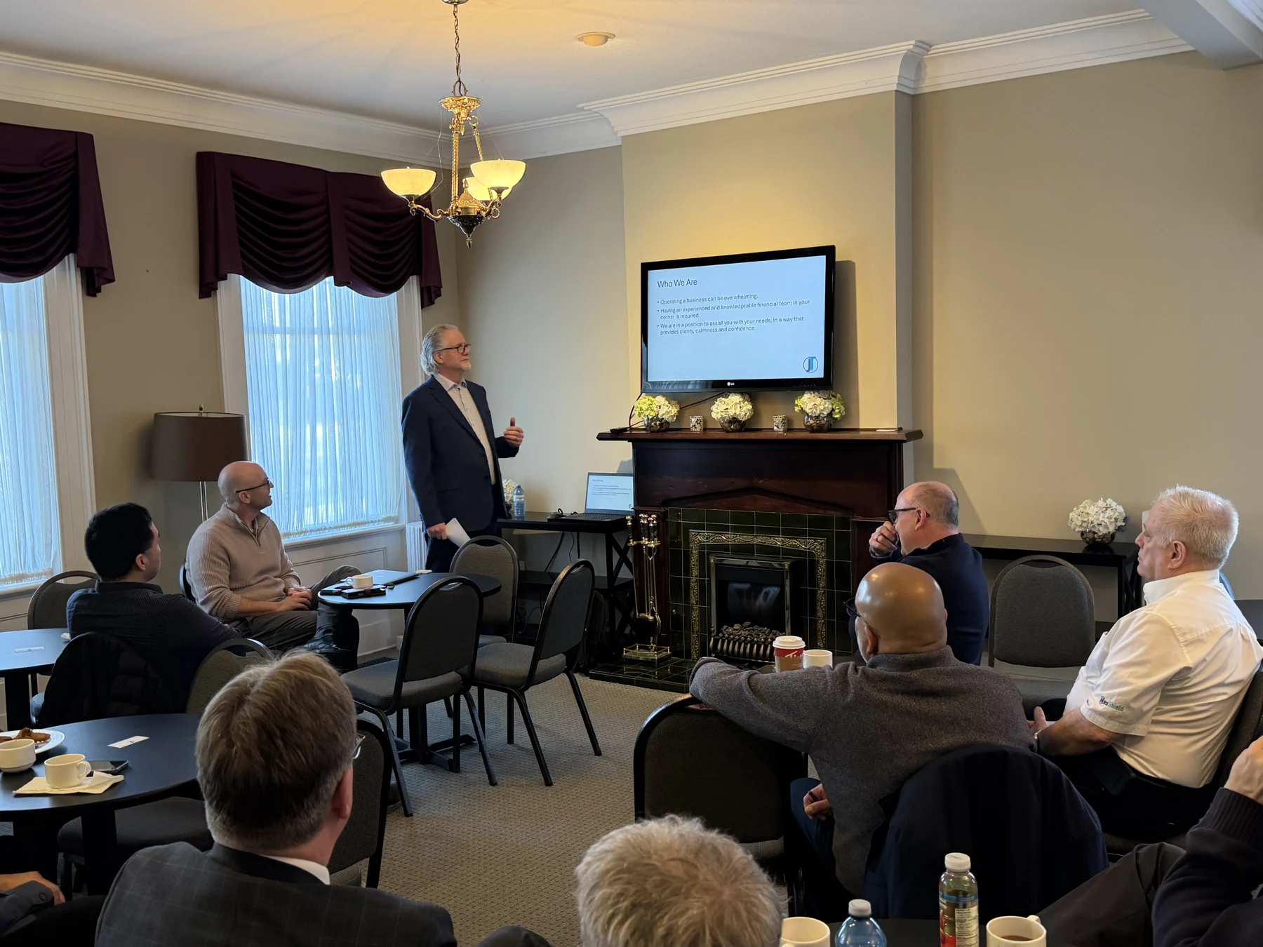 Getting to know Jay Thomblison CPA — photograph from the BEO event gallery
