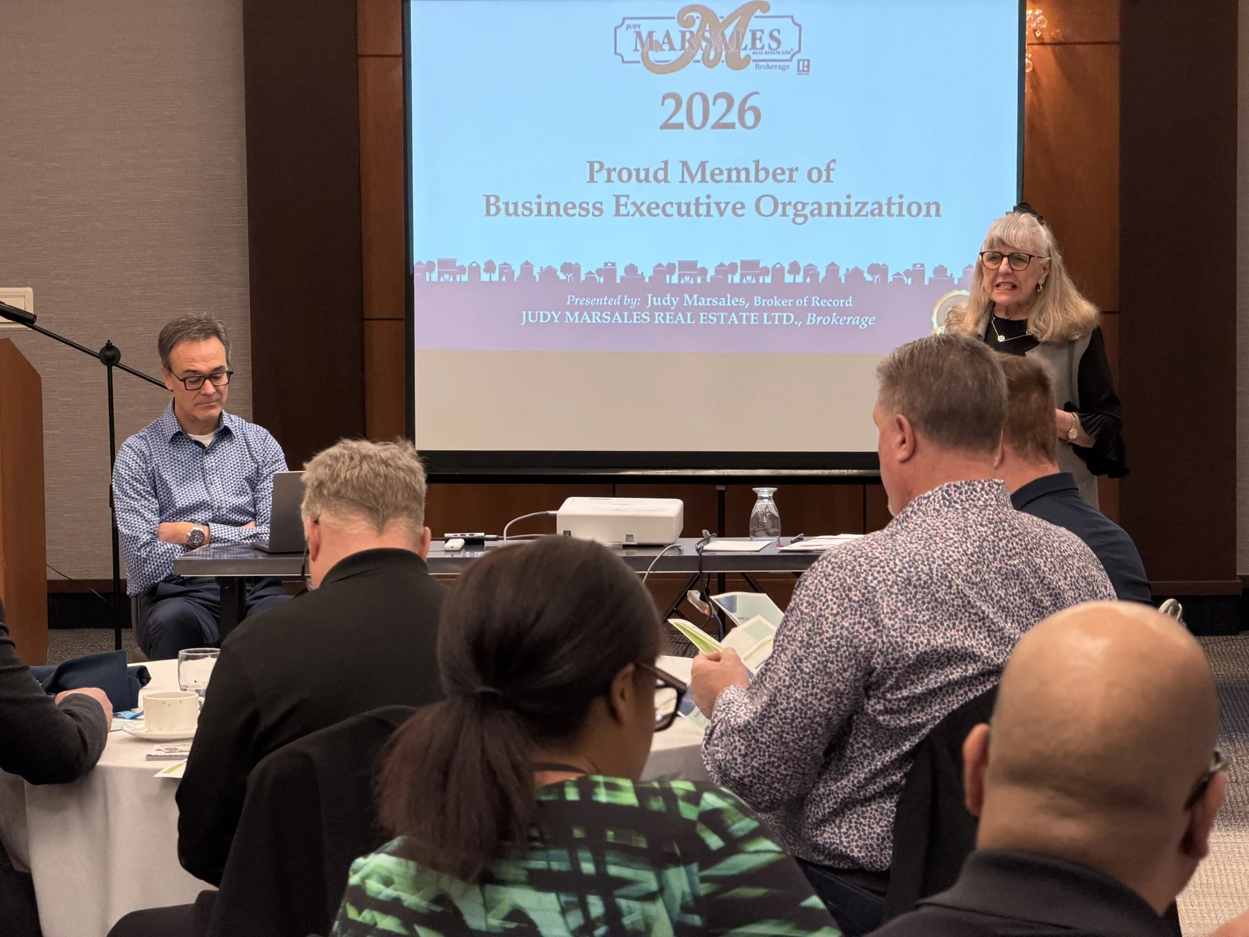 A local perspective on real estate — photograph from the BEO event gallery