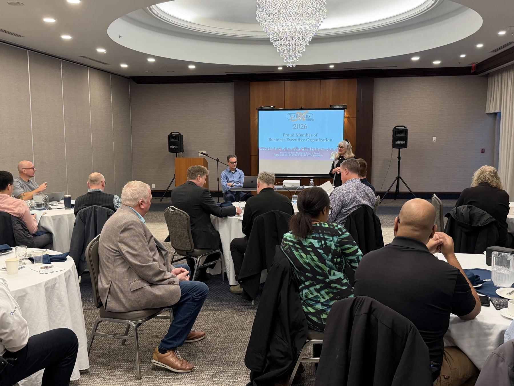 A local perspective on real estate — photograph from the BEO event gallery