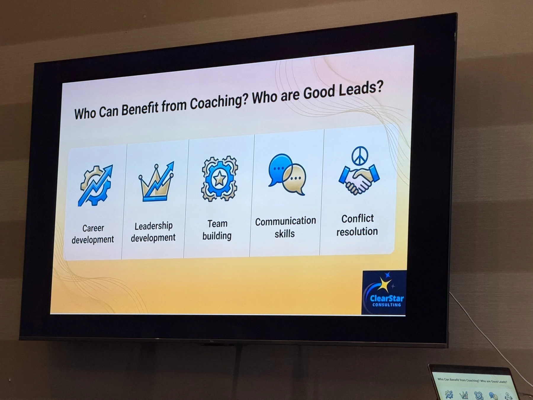 Leadership with intention — photograph from the BEO event gallery