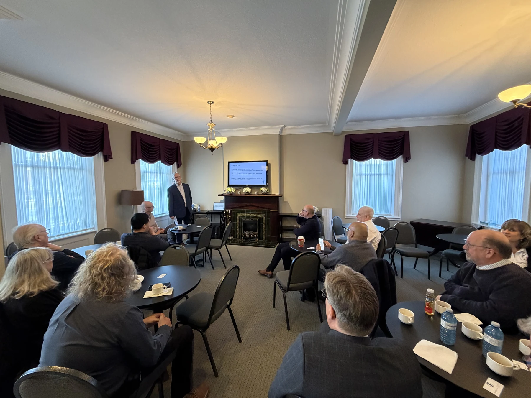 Getting to know Jay Thomblison CPA — photograph from the BEO event gallery