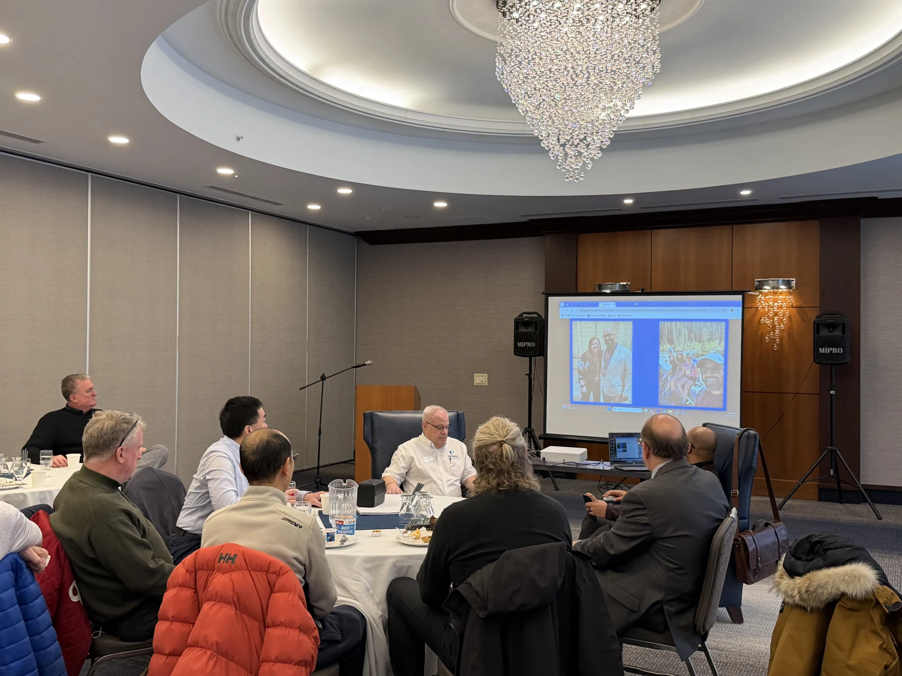 The people behind Madek Mechanical — photograph from the BEO event gallery