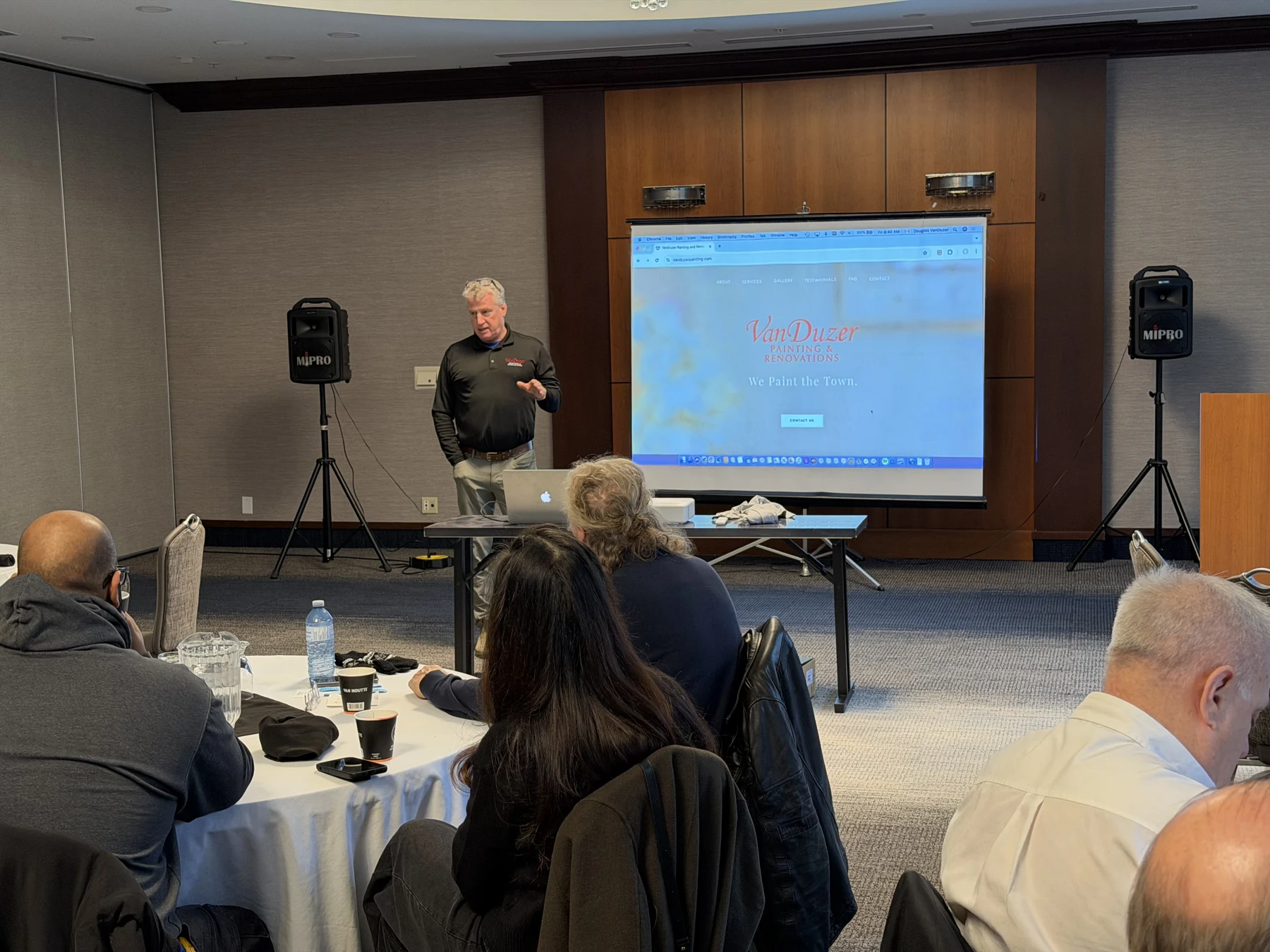 Transformations with VanDuzer — BEO event photograph