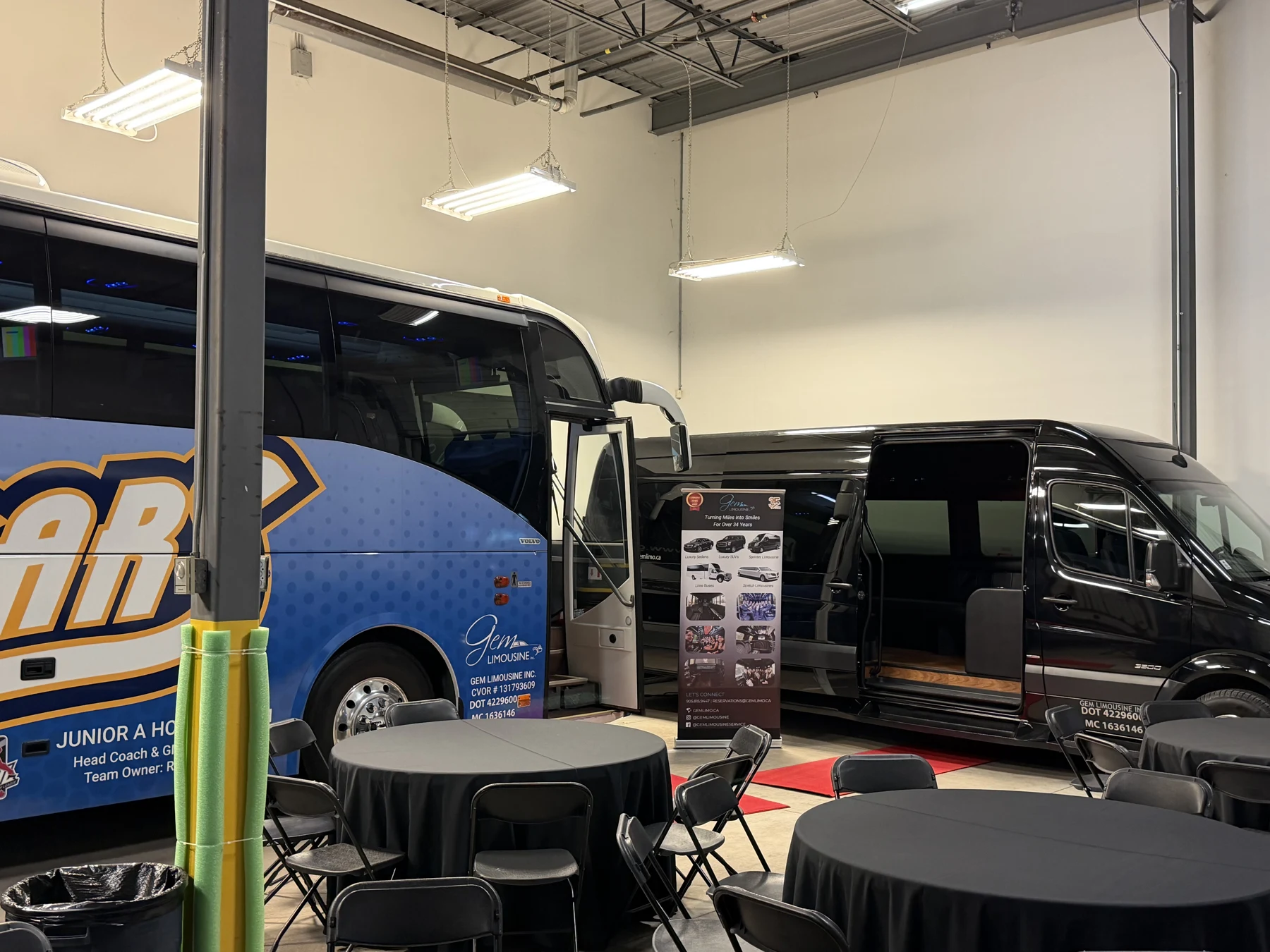 A visit with Gem Limousine — BEO event photograph