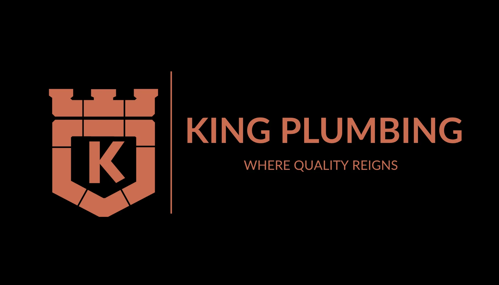 King Plumbing logo