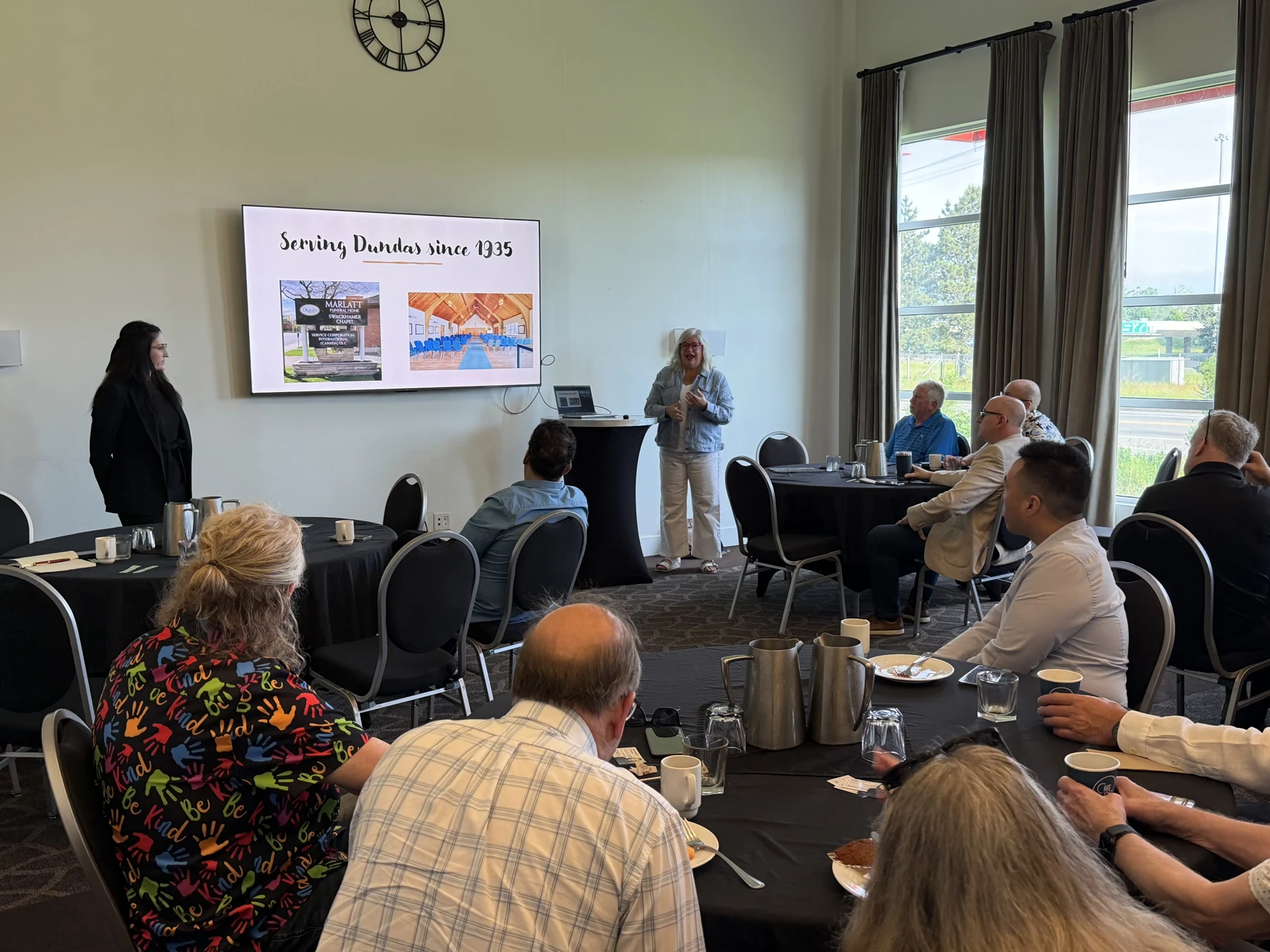 A conversation about care and planning — BEO event photograph