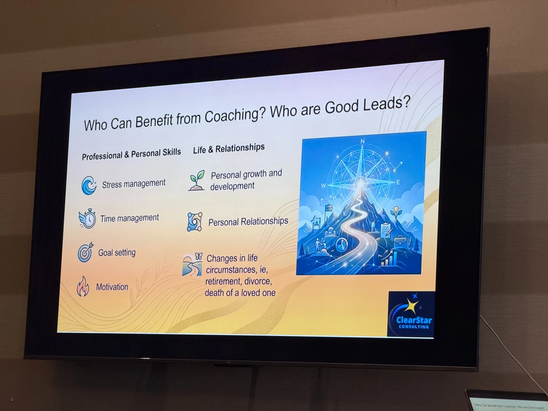 Leadership with intention — photograph from the BEO event gallery