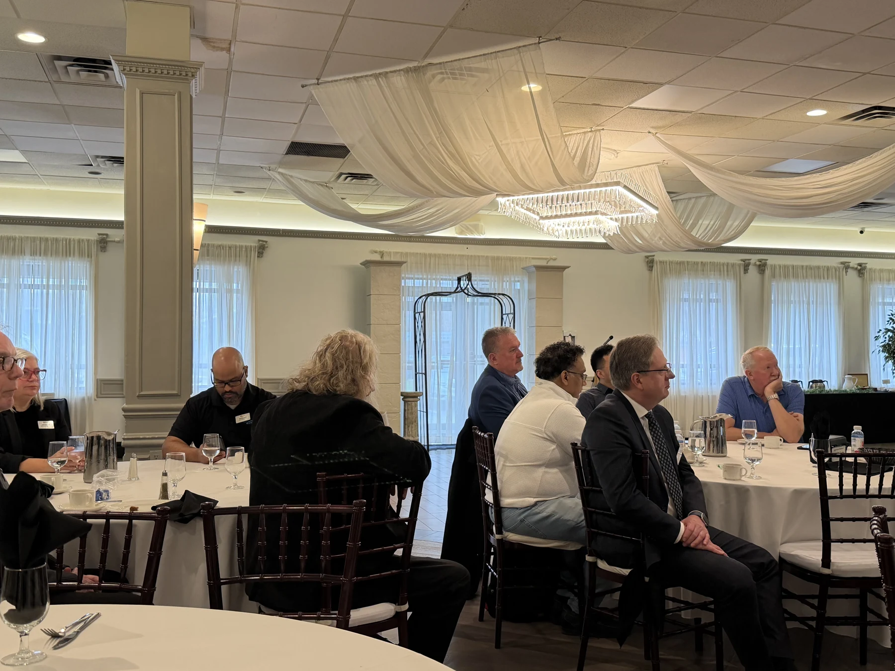 A mortgage conversation with Davis Carroll — photograph from the BEO event gallery