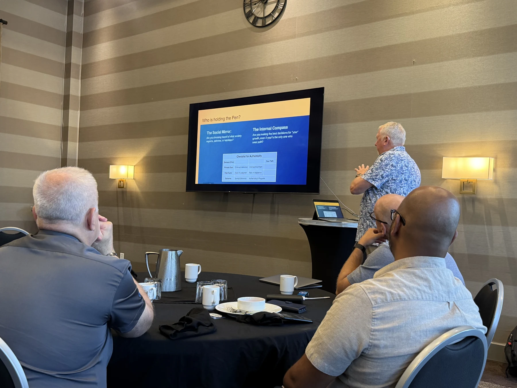 Leadership with intention — photograph from the BEO event gallery