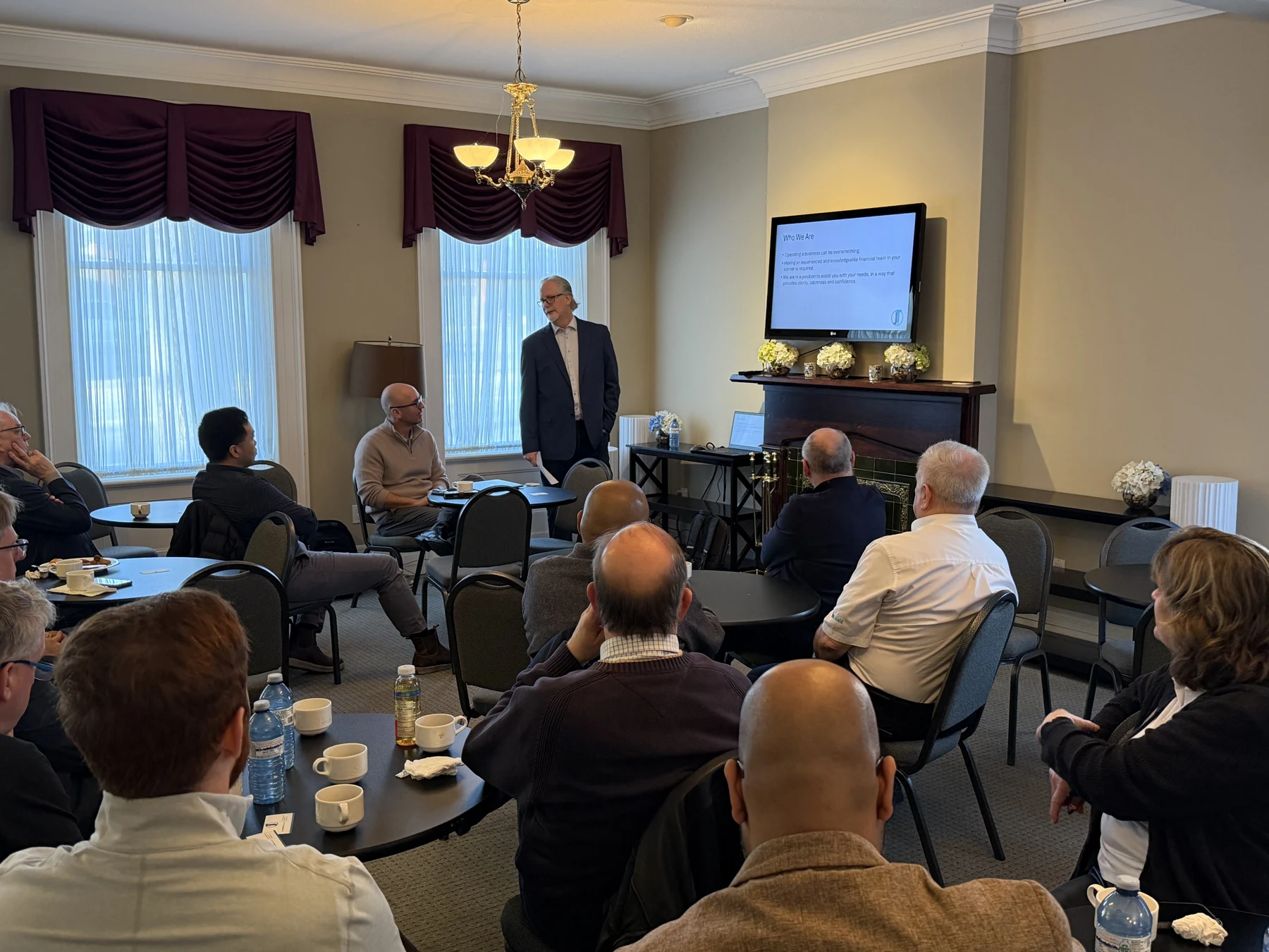 Getting to know Jay Thomblison CPA — photograph from the BEO event gallery