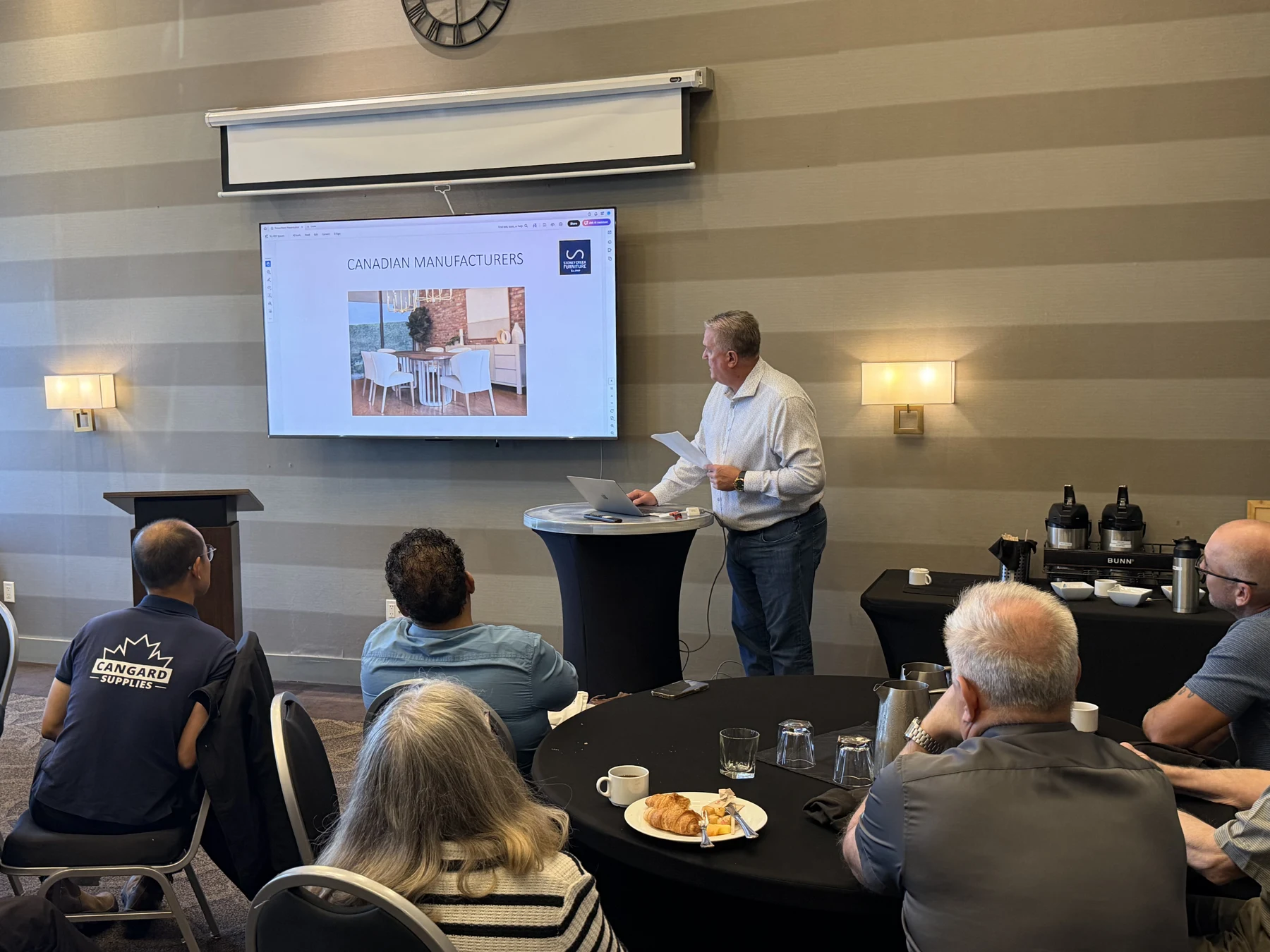 Inside Stoney Creek Furniture — photograph from the BEO event gallery