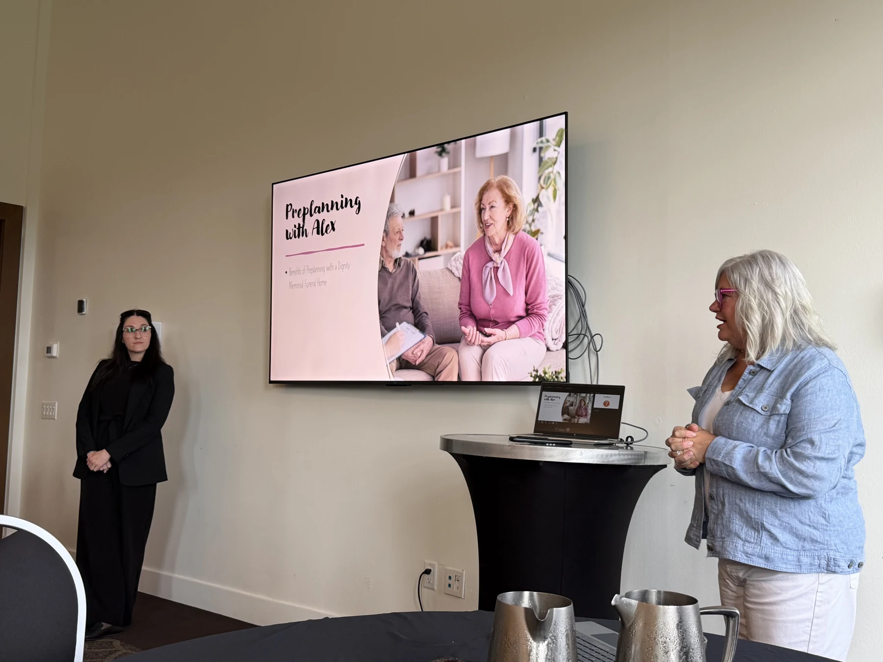 A conversation about care and planning — photograph from the BEO event gallery